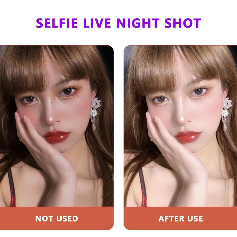Okostelefon csíptetős gyűrűs fényű kamera LED állítható intenzitású szelfikhez Élő közvetítés sminkgyűrűs fény, újratölthető