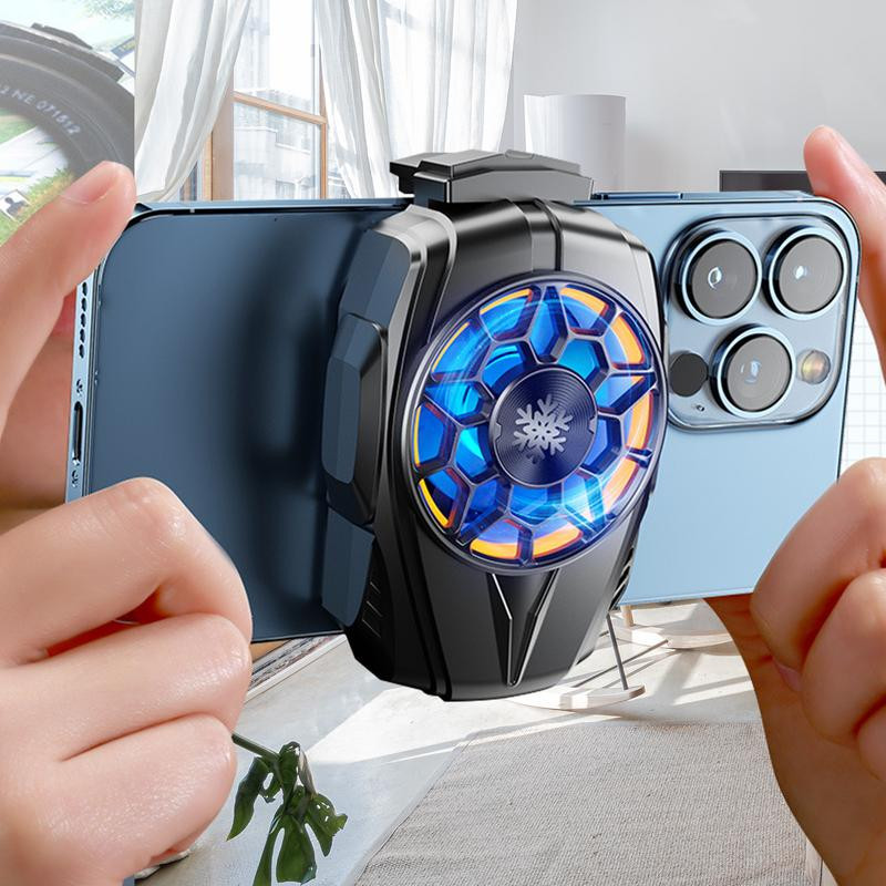 Game Mobile Cooler USB tápellátású telefonradiátor MobileVideo Streaming hűtőventilátorhoz 4,5-6 hüvelykes mobilhoz