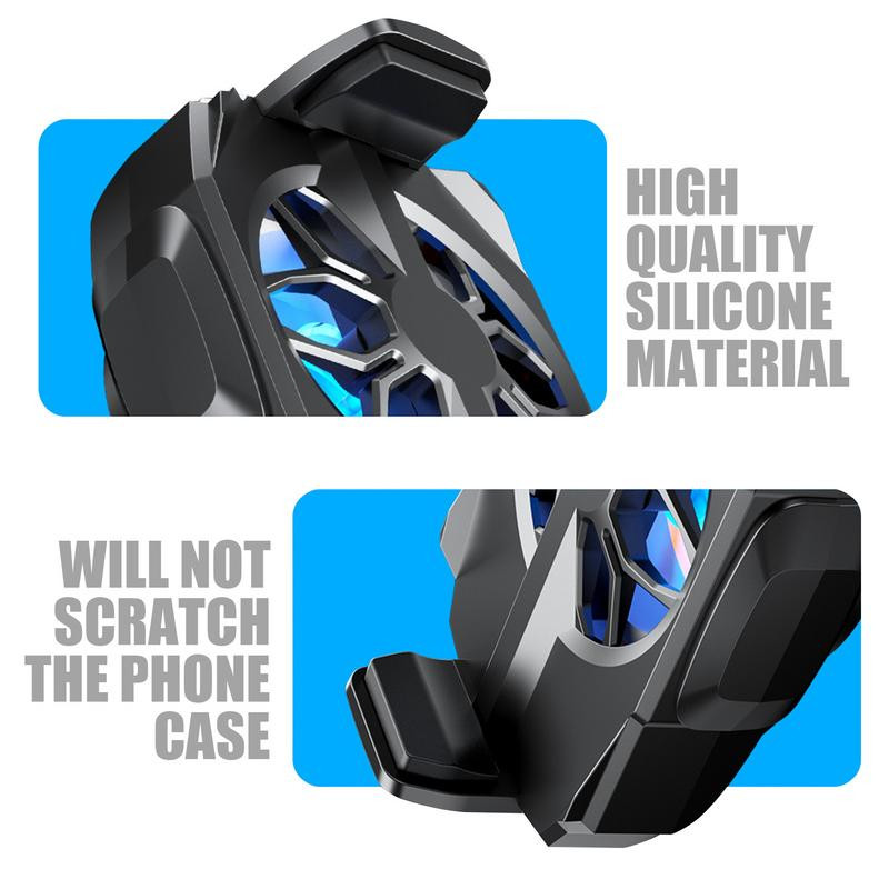 Game Mobile Cooler USB tápellátású telefonradiátor MobileVideo Streaming hűtőventilátorhoz 4,5-6 hüvelykes mobilhoz