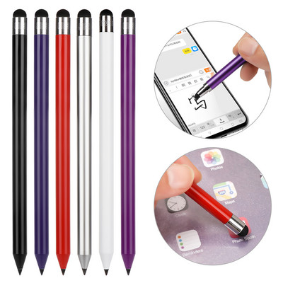 Hot Sale High Precision 2 in 1 Capacitive Pen Touch Screen Stylus Pencil for Tablet iPad Cell Phone Samsung PC