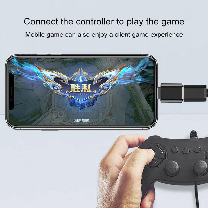 USB 3.0 OTG adapteris, skirtas iPhone 14 Plus 13 Mini 12 11 Pro Max XS XR X IPad Lightning Male į USB3.0 konverteris, skirtas IOS 13 Above