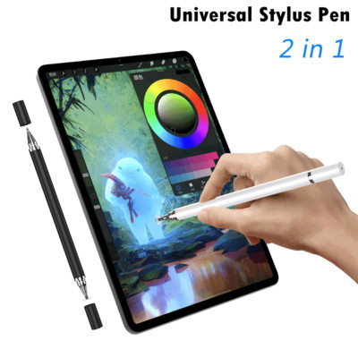 Stilo universal 2 în 1 pentru smartphone Android IOS iPhone iPad Tabletă Pixuri de desen Creion capacitiv Ecran mobil Stilo tactil