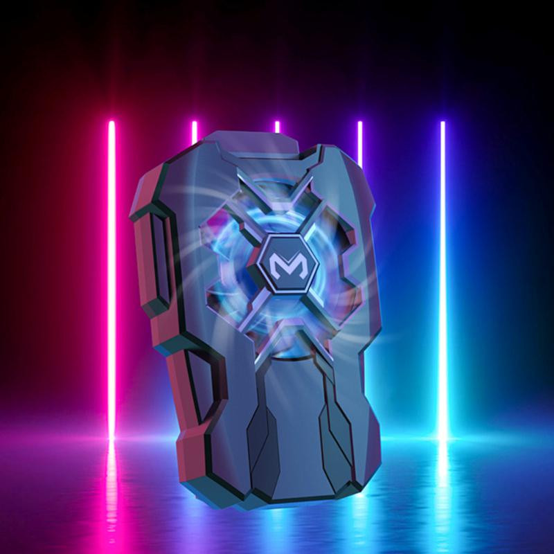 Telefon Vissza Clip Kis ventilátor Mobiltelefon Usb játékhűtő 4-6,7 hüvelykes telefonokhoz Mobiltelefon Radiátor Mobiltelefon Cool hűtőborda