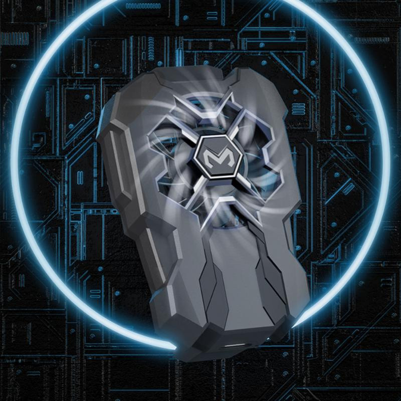 Telefon Vissza Clip Kis ventilátor Mobiltelefon Usb játékhűtő 4-6,7 hüvelykes telefonokhoz Mobiltelefon Radiátor Mobiltelefon Cool hűtőborda