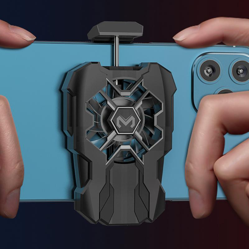 Telefon Vissza Clip Kis ventilátor Mobiltelefon Usb játékhűtő 4-6,7 hüvelykes telefonokhoz Mobiltelefon Radiátor Mobiltelefon Cool hűtőborda