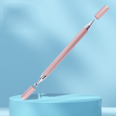 2 az 1-ben Stylus toll mobiltelefonhoz, táblagéphez, kapacitív érintőceruza iPhone-hoz Samsung univerzális Android telefon rajzképernyős ceruza