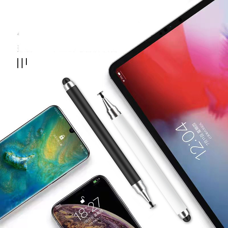 2 az 1-ben Stylus toll mobiltelefonhoz, táblagéphez, kapacitív érintőceruza iPhone-hoz Samsung univerzális Android telefon rajzképernyős ceruza