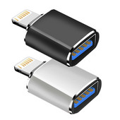 Adaptor USB3.0 OTG pentru iPhone 13 12 11 Pro XS Max XR X 8 Plus 7 6s iPad U Disk Lighting Mascul la Adaptor USB 3.0 pentru iOS 13 de mai sus