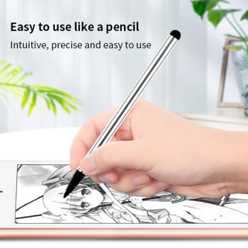 Στυλό 2 σε 1 Universal Drawing Tablet Capacitive Screen Touch Pen για κινητό τηλέφωνο Android Αξεσουάρ μολυβιού διπλής χρήσης