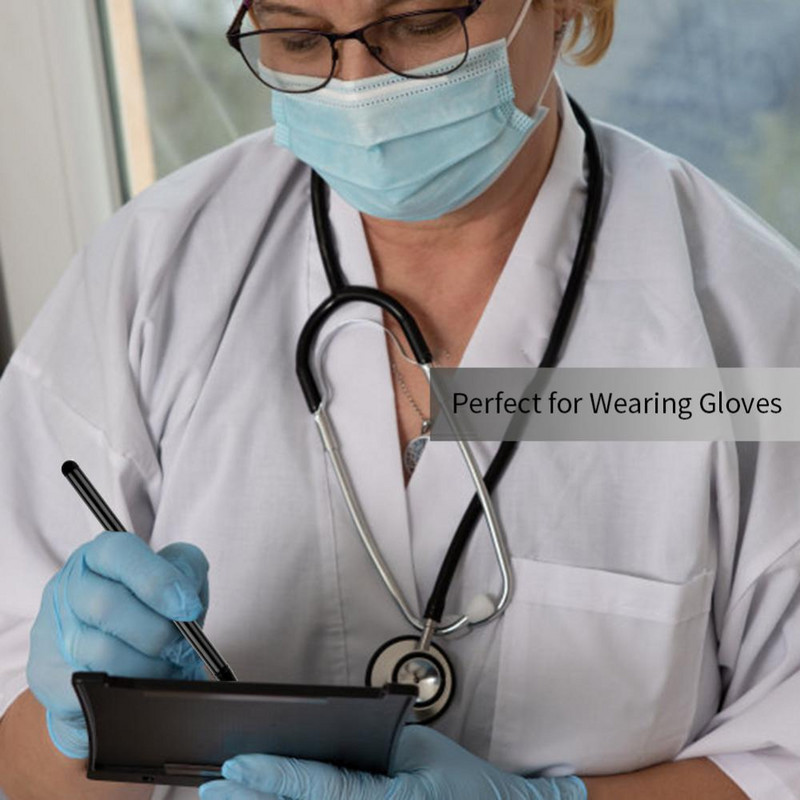 2 az 1-ben Stylus Pen univerzális rajztábla kapacitív képernyős érintőtoll mobil Android telefonokhoz Kettős célú ceruzatartozékok