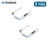 NYFundas 2 buc micro usb la 30pin cablu convertor încărcător adaptor pentru iphone 4 4s 3gs ipad 1 2 3 ipod iphone4 iphone4s adaptator