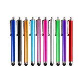 1 db kerek fejű, kapacitív fém érintőceruza-toll kapocs, érintőképernyős lencse digitalizáló cseretoll iPhone IPad táblagépes okostelefonokhoz