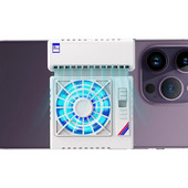 Răcitor de telefon pentru jocuri Răcitor de telefon cu 2 moduri pentru disiparea căldurii Carcasă de răcire a telefonului pentru jocuri mobile Vizionare video în direct