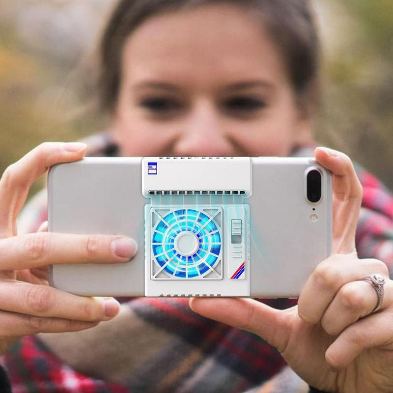 Telefonhűtő játékhoz 2 üzemmódú telefonhűtő a hőelvezetéshez Telefonhűtő tok mobiljátékokhoz Videónézés élőben