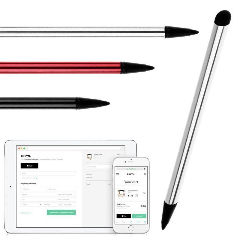 2 tk Stylus Pen telefoni tahvelarvuti mahtuvusliku ekraaniga puutepliiatsiga Pliiatsiga pliiats Iphone Ipad universaalse nutitelefoni mobiiltelefoni jaoks