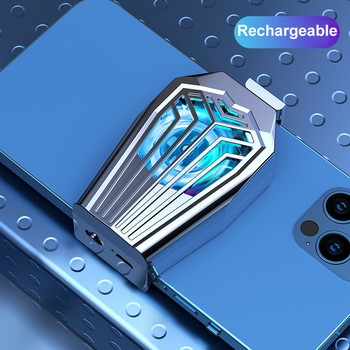Καλοριφέρ Universal Mobile Phone With USB Game Cooler System Cooling Fan Stand Radiator for Xiaomi Iphone Huawei Samsung