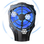 Îmbunătățirea jocurilor fluide Protector bateriei Smartphone Racitor de aer Ventilator ABS Silicon Material durabil Accesorii pentru telefon
