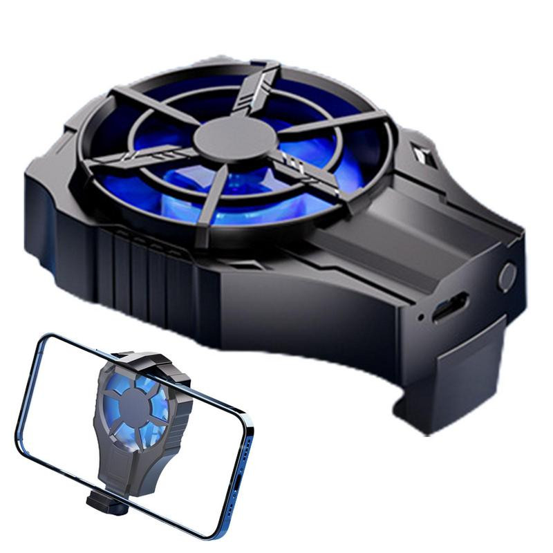 Smooth Games Fejlesztő akkumulátorvédő Okostelefon Léghűtő Ventilátor ABS Szilikon Tartós Anyag Telefon Tartozékok