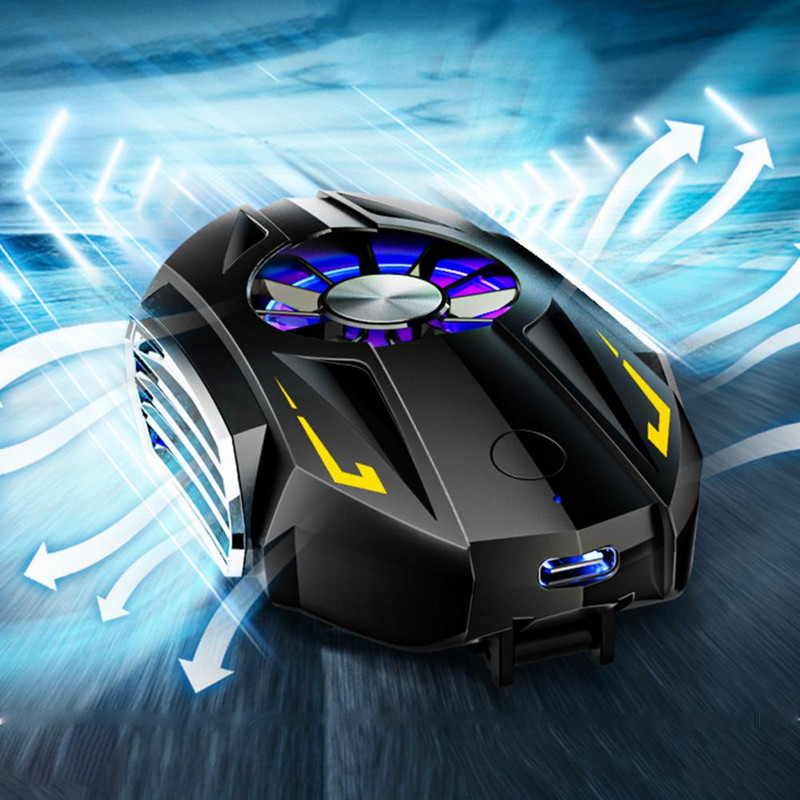 Hőleadás 5V/1.5A Gyorstöltés Hűtő Clip Játék Telefon Vissza Radiátor Telefon Tartozékok