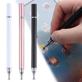 Stilo 2 în 1 pentru smartphone Tablet Desen Creion capacitiv Stilo capacitiv Creion Stylus Ecran mobil Pen tactil pentru iPad