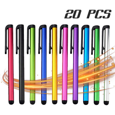 20db/tétel Univerzális Stylus Pen Android mobiltelefon kapacitív képernyős Érintőtoll Írórajz iPad Tablet Click Ceruza