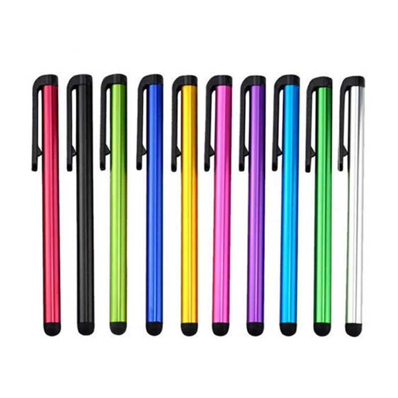 20db/tétel Univerzális Stylus Pen Android mobiltelefon kapacitív képernyős Érintőtoll Írórajz iPad Tablet Click Ceruza