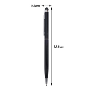 Μολύβι γραφίδας οθόνης αφής 2 σε 1 χωρητική αντίσταση στυλό για tablet iPad κινητό τηλέφωνο Samsung PC Stylus Capacitive στυλό