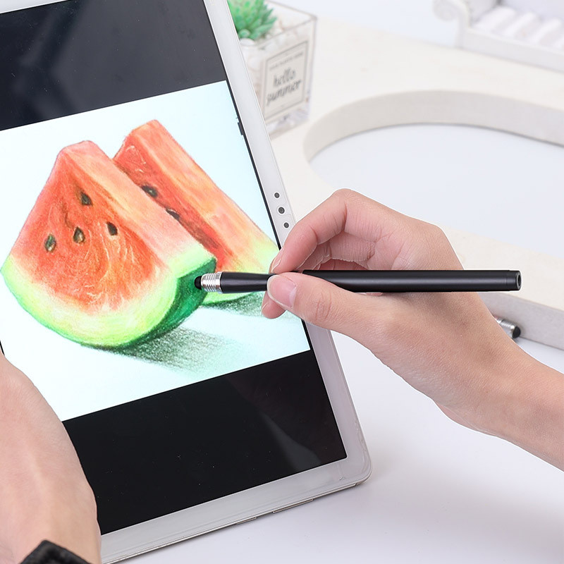 2 az 1-ben Stylus Pen Tablet Rajz kapacitív képernyős érintőtoll iPad-hez Mobiltelefon Android Stylus Ipad Tartozékok Táblatoll