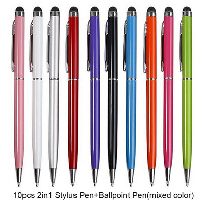 10 buc. stilouri universale cu ecran tactil, stilouri capacitive pentru ecran, creion pentru telefon inteligent, pentru IPad, iPhone, Samsung/toate tabletele de telefon