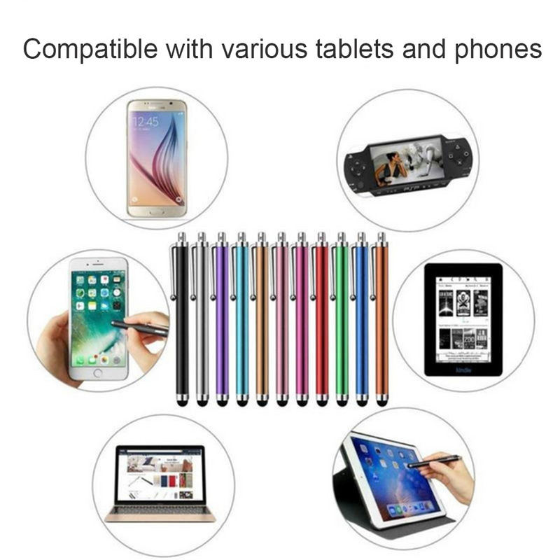 10db Univerzális érintőképernyős Stylus Pens Kapacitív képernyős toll Okostelefon ceruza IPad iPhone Samsung/All Phone Tablet készülékhez