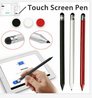 2 σε 1 χωρητική πένα Smart Phone Tablet Screen Pen Stylus για Iphone Android για Samsung Resistive Screen PC Electronics