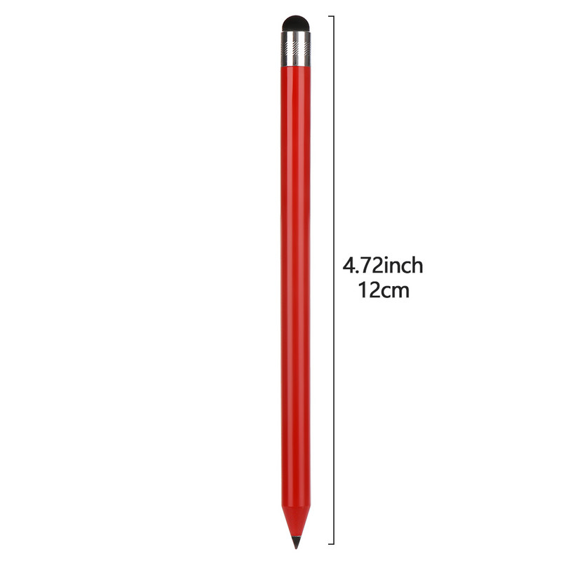 2 az 1-ben kapacitív toll Okostelefon Tablet Érintőképernyős Toll Stylus Iphone Androidhoz Samsung Resistive Screen PC Electronics