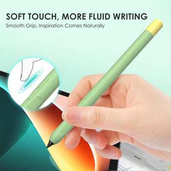 Анти-загубен силиконов капак за Xiao Mi Pencil Case Smart Pen Tip Cap Tablet Touch Pen Stylus Защитен ръкав за Pro 5 Tablet