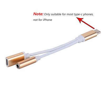 FIERBINTE! Adaptor pentru căști tip C 3.5 Jack USB C la 3.5mm AUX Cablu audio pentru căști pentru Huawei V30 Mate 20 P30 Pro Xiaomi Mi 10 9