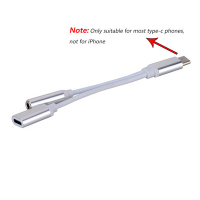 FIERBINTE! Adaptor pentru căști tip C 3.5 Jack USB C la 3.5mm AUX Cablu audio pentru căști pentru Huawei V30 Mate 20 P30 Pro Xiaomi Mi 10 9