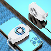 Răcitor pentru telefon mobil, potrivit pentru tipurile de telefoane mobile de la 4,7 la 7,2 inci Radiator pentru telefon mobil, cu răcire rapidă, răcitor pentru telefon 101A