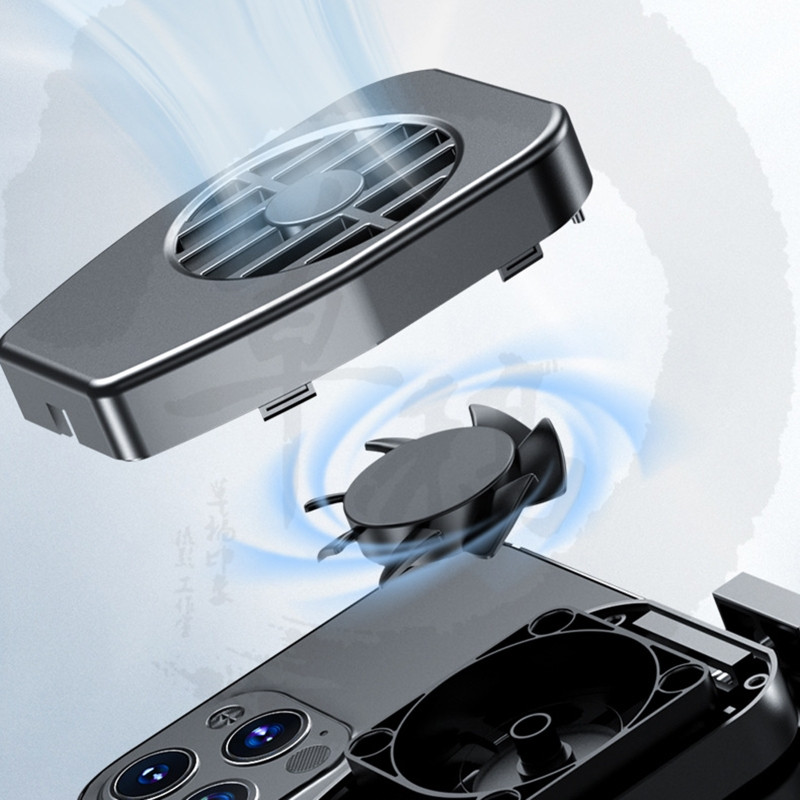 Mobiltelefon-hűtő 4,7-7,2 hüvelykes mobiltelefon-típusokhoz alkalmas mobiltelefon-hűtő, gyorshűtéses telefonhűtő 101A