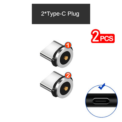 Cablu adaptor magnetic rotund pentru Samsung Galaxy S22 S21 S20 S10 S9 S8 Plus Ultra Note 10 20 Micro USB tip C conector pentru încărcător