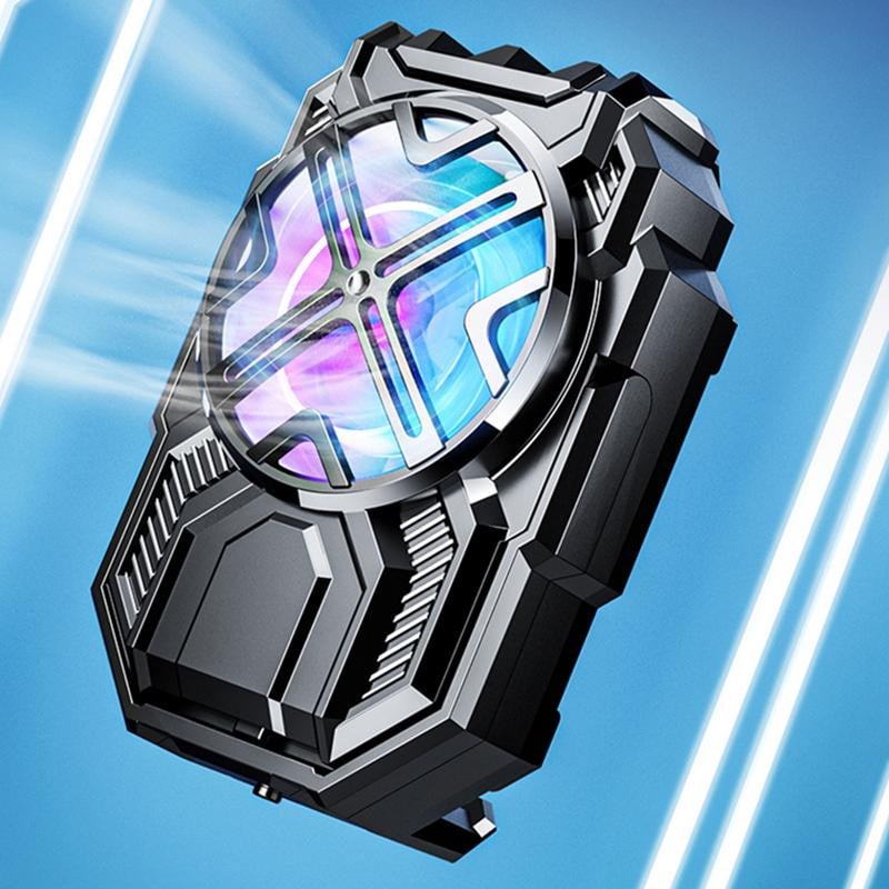 Újratölthető mobiltelefon-hűtő Újratölthető mobiltelefon-hűtőventillátor-tartozékok Némító telefonhűtő-tartozékok kültéri vlogokhoz