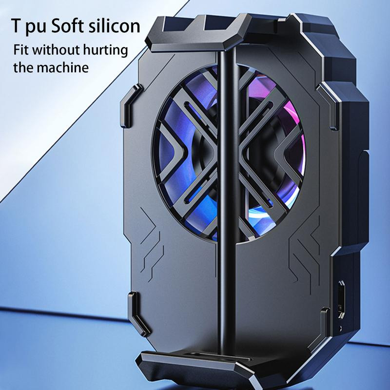 Újratölthető mobiltelefon-hűtő Újratölthető mobiltelefon-hűtőventillátor-tartozékok Némító telefonhűtő-tartozékok kültéri vlogokhoz