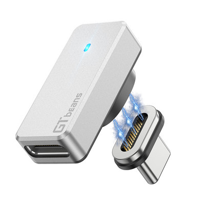 Adaptor magnetic USB C 100W 24Pins USB PD Încărcare rapidă Convertor de date magnetic de tip C Conector USBC pentru comutator MacBook Pro iPad