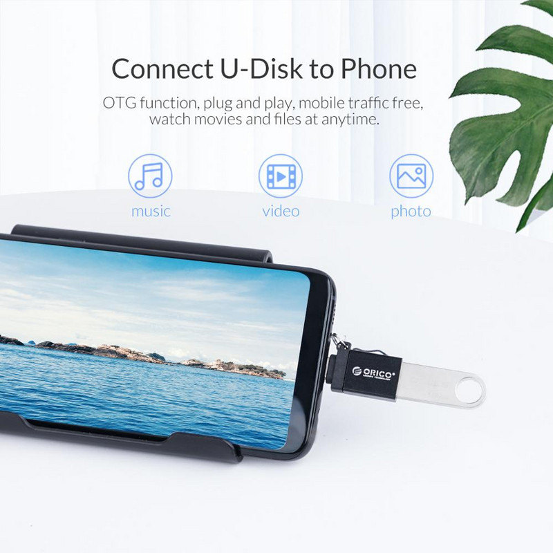 ORICO C típusú OTG adapter USB C – USB 3.0 OTG adapter töltési adatszinkronizálás, c típusú konverter