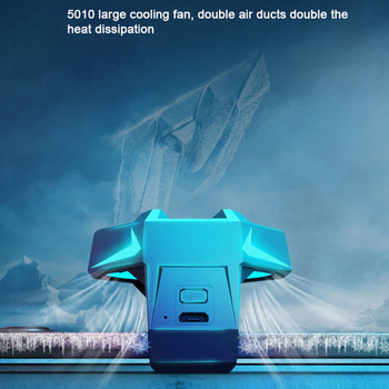 F21 쿨러 Ψύξη κινητού τηλεφώνου Ψυγείο Ψύξης Ανεμιστήρας Φορητό gaming Παιχνίδι Ψύκτη Ανεμιστήρας Τηλεφώνου Ψύξη ψυγείου για κινητό