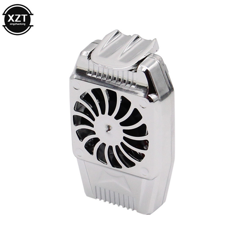 Univerzális mobiltelefon USB játékhűtő rendszer hűtőventilátor Gamepad tartó állvány radiátor iPhone Xiaomi Huawei Samsung telefonhoz