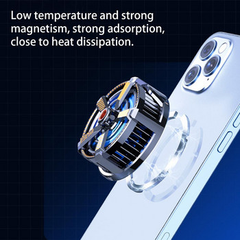 1 комплект професионален 5V/1.5A вентилатор на радиатора на телефона не наранява устройството Игра охладителна система Мини вентилатор за бързо охлаждане Разсейване на топлината