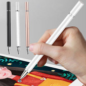 Stilo 2 în 1 pentru smartphone Tabletă Desen Creion capacitiv Stilo capacitiv Creion Stylus Ecran mobil Pen tactil pentru iPad