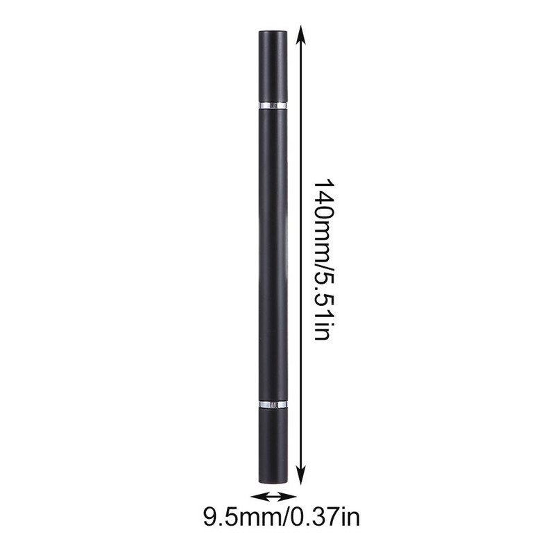 2 az 1-ben Stylus toll okostelefonhoz, táblagéphez, rajzoláshoz kapacitív ceruza kapacitív toll Stylus ceruza mobil képernyős érintőtoll iPadhez