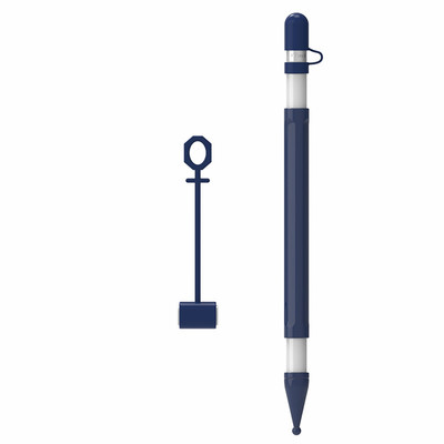 Pentru Apple Pencil 1 Husă Suport din silicon moale Husă stilou compatibil cu Apple Pencil 1 Protectie anti-pierdere la atingere