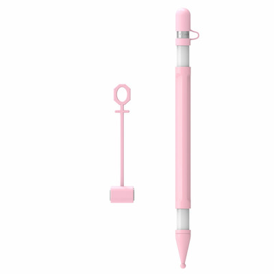 Pentru Apple Pencil 1 Husă Suport din silicon moale Husă stilou compatibil cu Apple Pencil 1 Protectie anti-pierdere la atingere