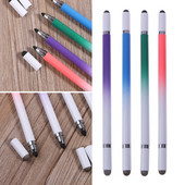 Stilo universal 4 în 1 pentru desen pentru tabletă Stilouri capacitive pentru ecran tactil Pixuri Disc Pânză Sfaturi din fibre pentru telefon tablete inteligente
